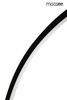 Kinkiet ring HOOP 60 czarna  (MSE1501100398) - Moosee