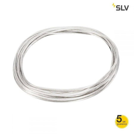 Tenseo przewód 4mm, 10m biały (1002603) - SLV