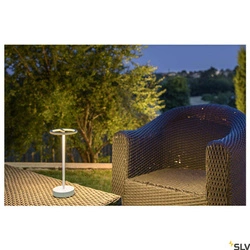 Przenośna lampa VINOLINA ONE 2700 K, TOUCH, biała (1007357) - SLV