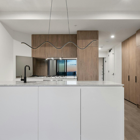 Lampa wisząca ZIGZAG LED czarna 90 cm (ST-MD240602 BLACK) - Step into Design