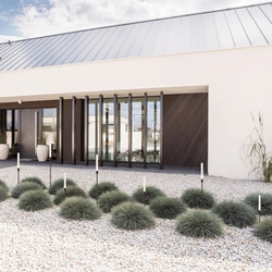 OUTDOOR SPIKE LIGHT LED 3W 3000K ALUMINIUM BROWN (E373 Zambelis) - Zambelis