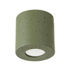 Plafon ORBIS beton zielona oliwka (SL.1841) - Sollux Lighting