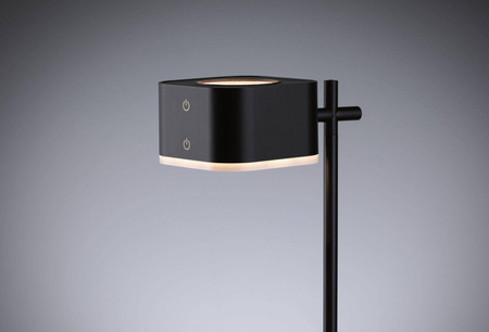 Wielofunkcyjna lampka na biurko, z klipsem, z magnesem , ściemnialna  VARIA DIM USB-C czarny  (PL71171) - PAULMANN