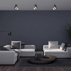 Spot Anillo 1 czarny (LP-770/1W BK) - Light Prestige