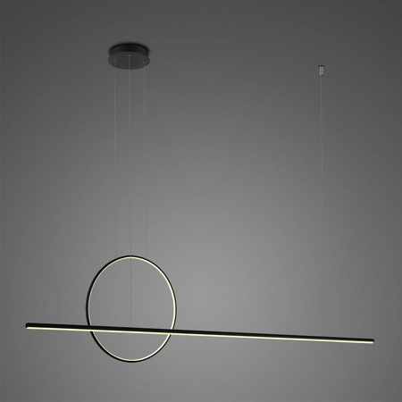 Lampa wisząca LINEA No.2 Φ40 cm czarna 4k Altavola Design (LA087/PX143_40_4k_30W_black) - ALTAVOLA DESIGN