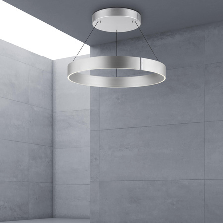 PURE E-CLIPSE LAMPA WISZĄCA ALUMINIUM (2561-95) - Paul Neuhaus