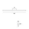 Kinkiet TAMPA IP44 180 cm (C0244) - MAXLIGHT