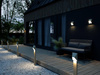 Lampa ogrodowa PONTIO Nordlux GU10 25W Aluminium Beżowy