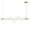 Ozdobna lampa wisząca AMORE LED złota 153 cm (ST-8869P-L) - Step into Design