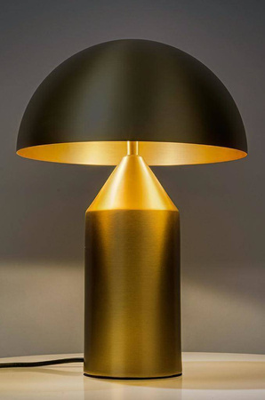 Lampa biurkowa FUNGO złota - mosiądz (MT20520-2-250T) - King Home