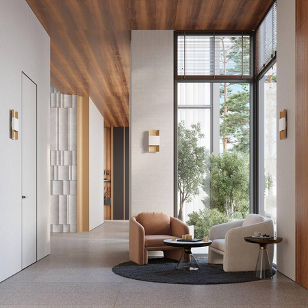 Kinkiet DURLIN złoty/biały (SL.1353) - Sollux Lighting