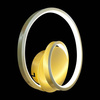 Nowoczesny złoty kinkiet LUCERO 13W LED (ML1050) - Milagro