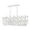 Lampa wyspowa Flora - 10 źródeł światła - Tynk strukturalny (QN-FLORA10-WHT) - Quintiesse
