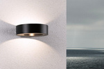 Oprawa elewacyjna RENGA LED 5W 270lm 3000K IP44 odporna na wodę morską 230V antracyt aluminium (PL94720) - PAULMANN