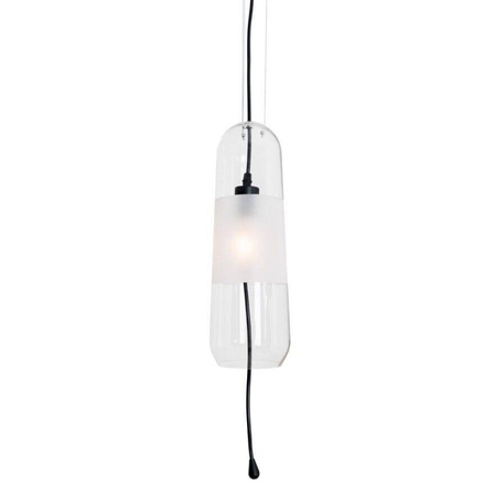 MAXLIGHT P0588 LAMPA WISZĄCA MAURI 1 TRANSPARENT GLASS