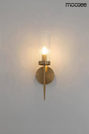 MOOSEE lampa ścienna TORCH złota (MSE010400197) - Moosee