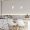PENDANT LIGHT 5W CLEAR GLASS (1966 Zambelis) - Zambelis