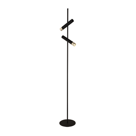 FLOOR LAMP 7W 3000K METAL BLACK GOLD (22032 Zambelis) - Zambelis