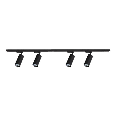 Zestaw Mica Track Czarny 4xGU10 1,5m (ML1150) - Milagro