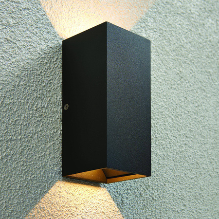 Kinkiet Glover CCT 2lt wall IP44 5.5W (79196) - Saxby