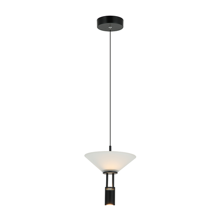 PENDANT LED LIGHT 10W 3000K ALUMINIUM BLACK (23198 Zambelis) - Zambelis