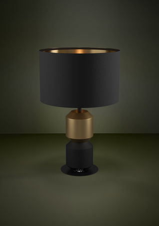 Lampa Stołowa LAURIGNANO czarna (390188) - EGLO