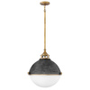 Lampa wisząca Fletcher - 3 źródła światła (QN-FLETCHER-P-L-AZ) - Quintiesse