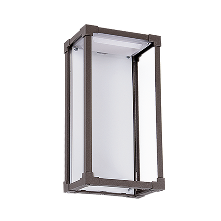 OUTDOOR WALL LIGHT LED 12W DARK BROWN (E263 Zambelis) - Zambelis