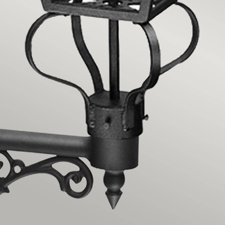 Kinkiet zewnętrzny Wilmslow (WSLB1-BLACK) - Elstead Lighting