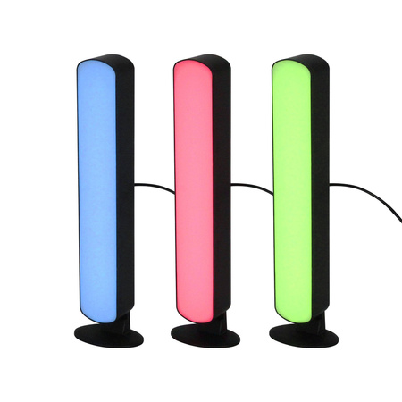 Nowoczesna lampa biurkowa TORP RGB CZARNA/BLACK (87308) - Zuma Line