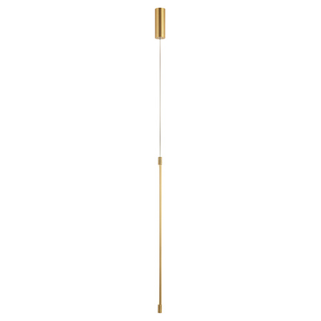 LED PENDANT LAMP 12W 3000K ALUMINIU GOLD (20122 Zambelis) - Zambelis