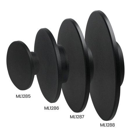 Kinkiet ze zmienną barwą Disk 18W 3CCT IP65 Czarny (ML1288) - Milagro