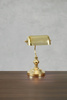Lampa stołowa bankierka BANKERS Table 42cm 1L Brass (108977) Markslojd