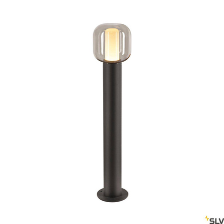 OVALISK 75 FL, zewnętrzna lampa podłogowa LED, kolor antracytowy, przełącznik CCT, 3000/4000 K (1004680) - SLV