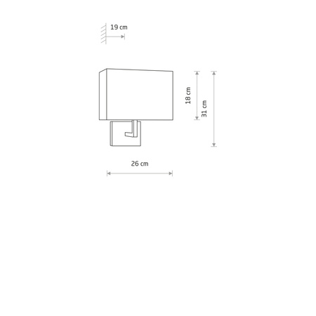 Kinkiet HOTEL MOOD (11780) - Nowodvorski