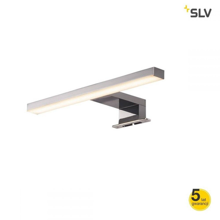 DORISA LED lampa lustro, krótki, chrom, 4000K, IP44