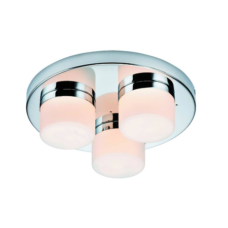 Lampa sufitowa Pure 3lt flush IP44 28W (34200) - Saxby