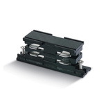 INNER CONNECTOR FOR 3 CIRCUIT LIGHTING TRACK BLACK 100-240V (19415 Zambelis) - Zambelis
