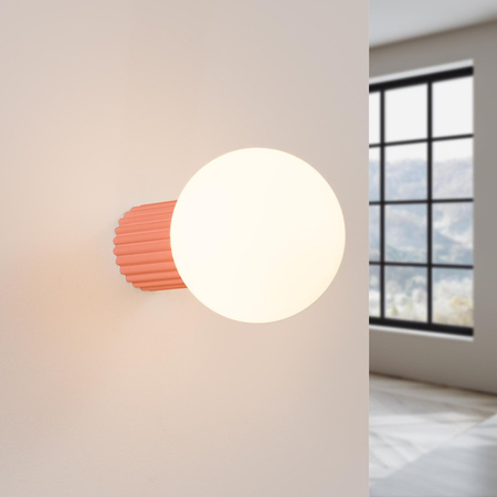 Kinkiet HALO brzoskwiniowy IP44 (SL.1752) - Sollux Lighting