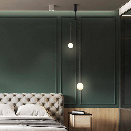 Lampa Wisząca Loop Kol. Czarny K (ST-8928S black) - Step into Design