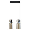 Podwójna lampa wisząca Nivio dymna 2xE27 (LP-2811/2L AM) - Light Prestige