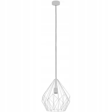Lampa wisząca CARLTON 1xE27 pomarańczowe-złote (49935 - Eglo) - żyrandol