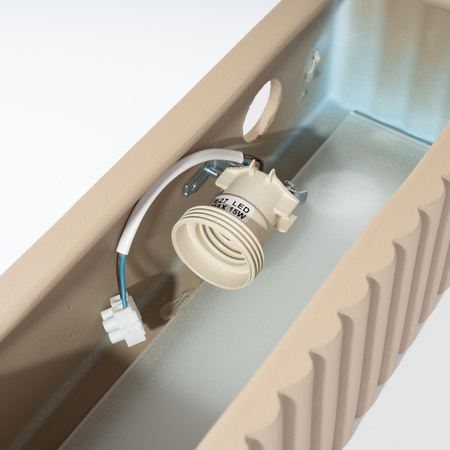 Kinkiet ceramiczny RIGATA taupe (SL.1887) - Sollux Lighting