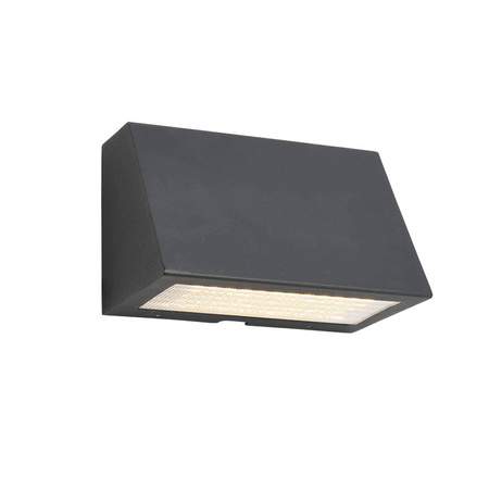 Kinkiet zewnętrzny SKI 1392 BLACK LED 5,2W 3000K EEI C Norlys