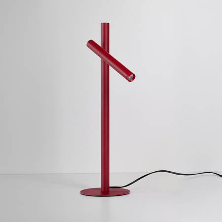 Czerwona lampa stołowa z wyłącznikiem dotykowym TROST TABLE RED (AZ6800) Azzardo