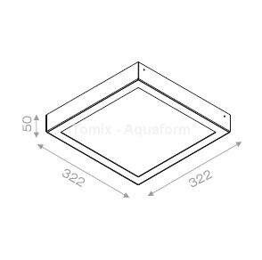 Oprawa BLOS MINI LED kol. BIAŁY (44591-L940-D9-00-13) - Aqform