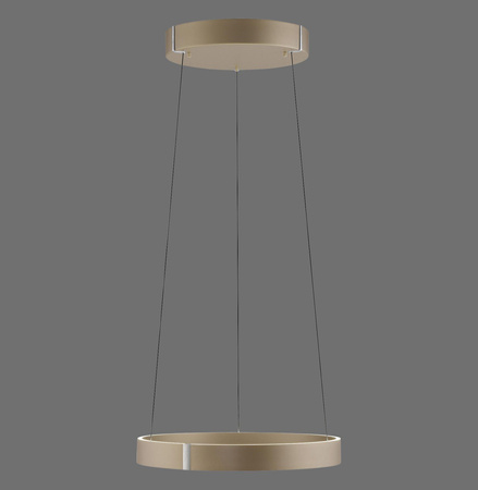 Lampa wisząca z płynną regulacją wysokości PURE E-CLIPSE BRĄZOWY (2560-97) - Paul Neuhaus