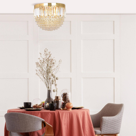 Lampa sufitowa CHARLOTTE złota Ø 40 cm (FC19003/5) - Zuma Line