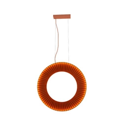 NEXO Z2 - lampa zwieszana pionowa - czerwona terakota - średnica 100 cm - 4000K (5227) - ANTIGO