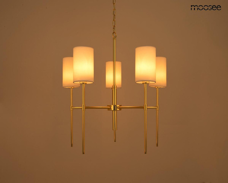 Żyrandol świecznikowy MOOSEE IMPERIO 5 złota (MSE1501100576) - Moosee